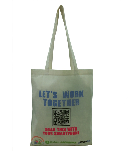OB133 - Shoulder Strap Cotton Bag